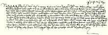 King Sigismund's charter of grant of 1409