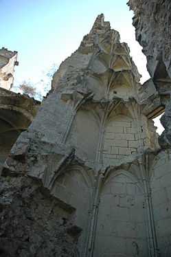 France Loir-et-Cher Lavardin chateau escalier 03.JPG