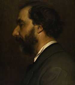 portrait of a dark bearded middle-aged man