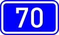 National Road 70 shield