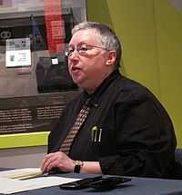 Gayle Rubin speaking at the GLBT History Museum in San Francisco, June 7, 2012.