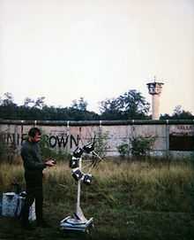 Graham Smith 1988 Berlin Wall.