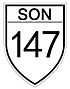Sonora State Highway 147 shield