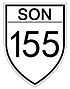 Sonora State Highway 155 shield