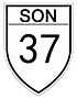 Sonora State Highway 37 shield