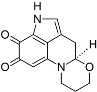 Chemical structure of haematopodin