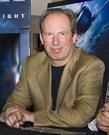 Photo of Hans Zimmer at The Dark Knight premiere in 2008.