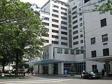 Hartford Hospital's main entrance