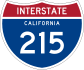 Interstate 215 marker