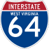 Interstate 64 marker