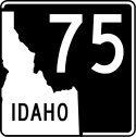 Idaho route marker