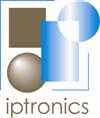 The logo of IPtronics from 2003 to 2008