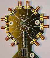 IPtronics evaluation board for parallel optics