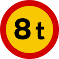 Iceland road sign B16.xx.svg