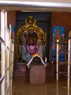 Idol of Sri Ananda Lingeshwara