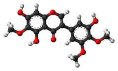 Irigenin molecule