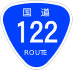 National Route 122 shield
