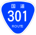 National Route 301 shield