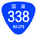 National Route 338 shield