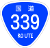 National Route 339 shield
