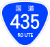 National Route 435 shield