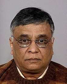 Patel's mugshot