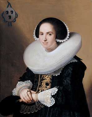Johannes Cornelisz. Verspronck - Portrait of Willemina van Braeckel - WGA25033.jpg