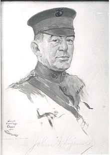 black & white portrait of John A. Lejeune