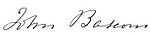 John Bascom signature