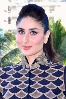 Kareena Kapoor smiling away from the camera