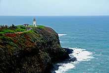 rocky point with lighthouse