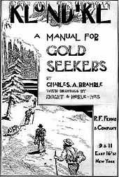 Cover of a gold seekers manual, published 1897