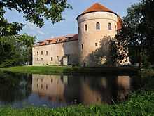 Koluvere castle from the north-west.