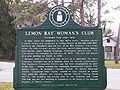 Lemon Bay Woman's Club sign back.jpg