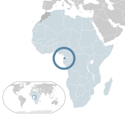 Location of  Equatorial Guinea  (dark blue)– in Africa  (light blue & dark grey)– in the African Union  (light blue)