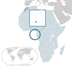 Location of  São Tomé and Príncipe  (dark blue)– in Africa  (light blue & dark grey)– in the African Union  (light blue)