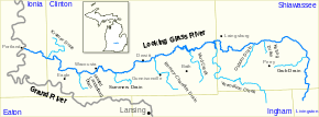 Looking Glass River Map