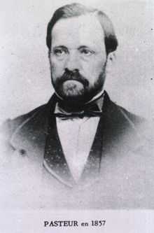 Louis Pasteur in 1857
