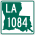 Louisiana Highway 1084 marker