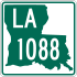 Louisiana Highway 1088 marker