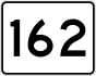 State Route 162 marker