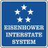  Eisenhower Interstate System sign