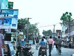 A street in Mainpuri town