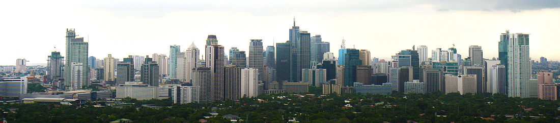 "Skyline of Makati"