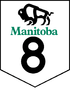 Manitoba Highway 8 shield