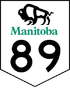 Manitoba Highway 89 shield