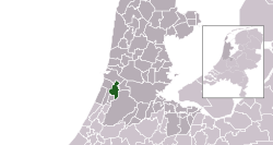 Location of Haarlem