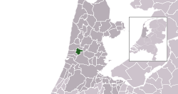 Location of Uitgeest