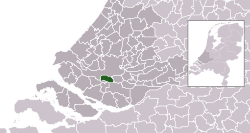 Location of Albrandswaard