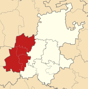 Location in Gauteng